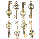 Heirloom Keys Vintage Metal Craft Embellishments