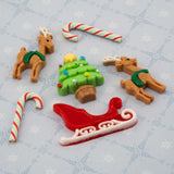 Santa’s Sleigh Ride Christmas Embellishment Mix