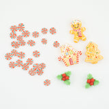 Fresh Baked Gingerbread Christmas Flatback Craft Embellishments