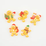 Gingerbread Man Resin Flatback Craft Embellishments