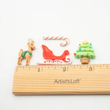 Santa’s Sleigh Ride Christmas Embellishment Mix