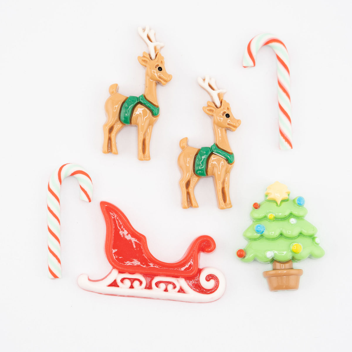Santa’s Sleigh Ride Christmas Embellishment Mix