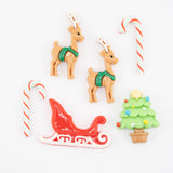 Santa’s Sleigh Ride Christmas Embellishment Mix