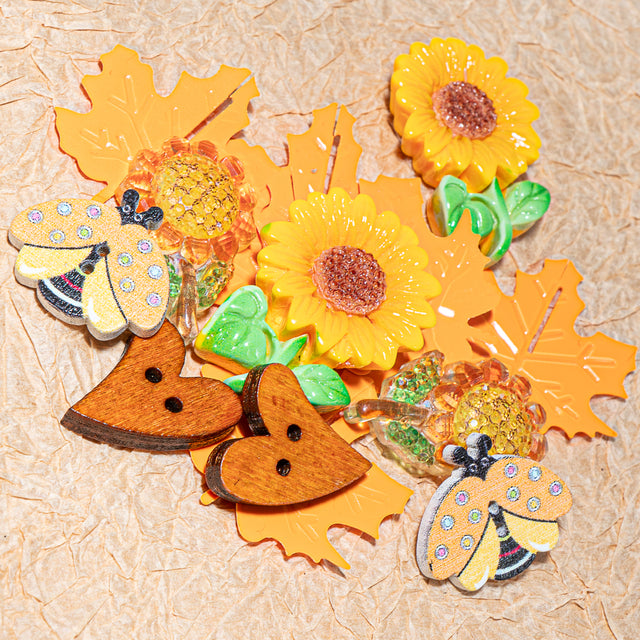 Marigold Melody Embellishment Craft Pack