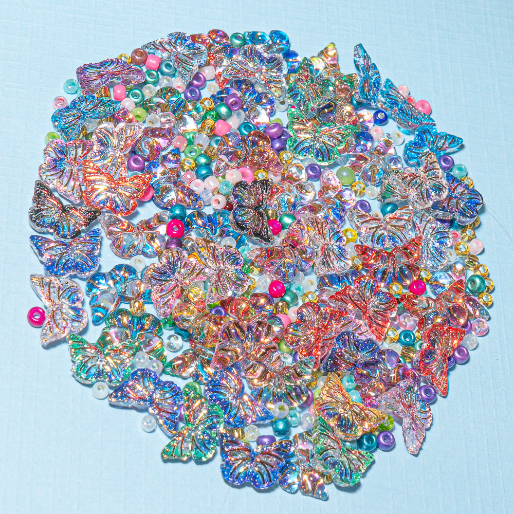Sequin Shaker Embellishment Mix in Butterfly Kisses