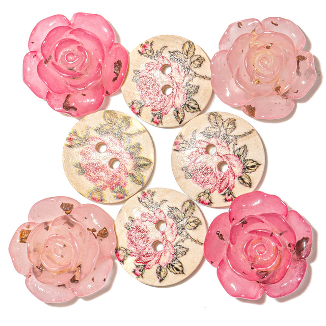 Pressed Petals Valentine Flat Back Pack