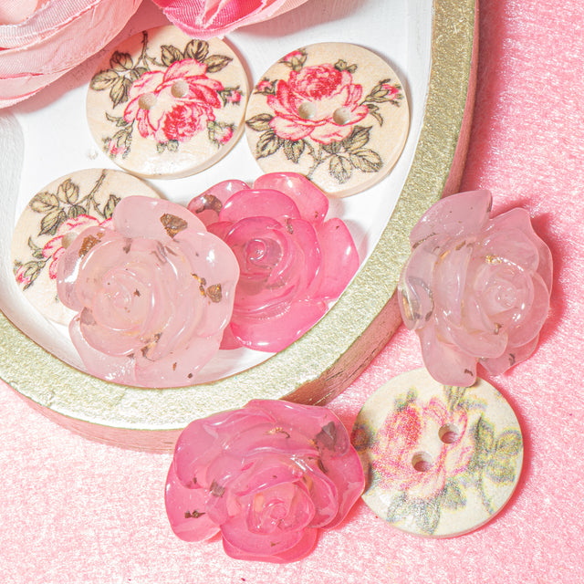 Pressed Petals Valentine Flat Back Pack