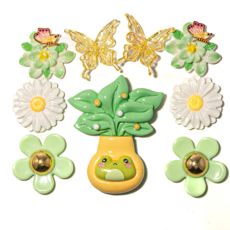 Sunny Meadow Flat Back Embellishments