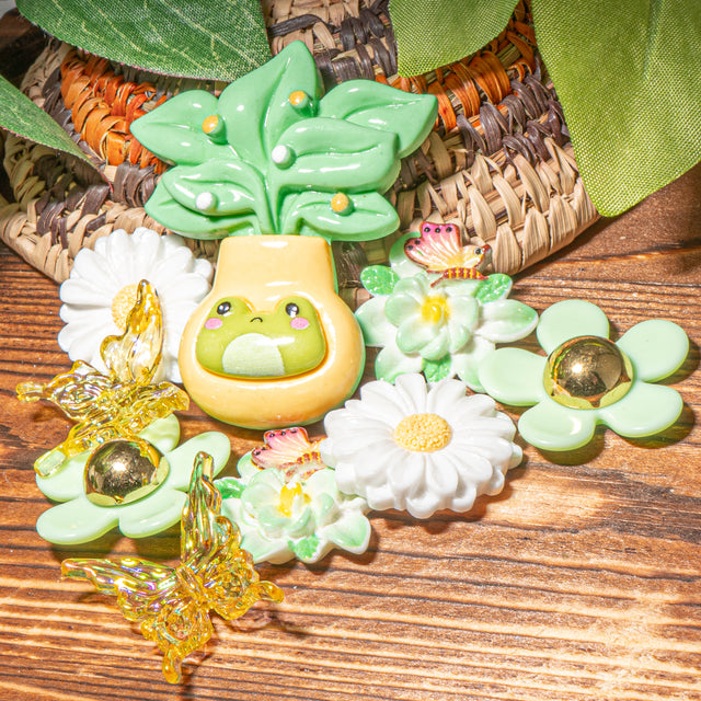 Sunny Meadow Flat Back Embellishments