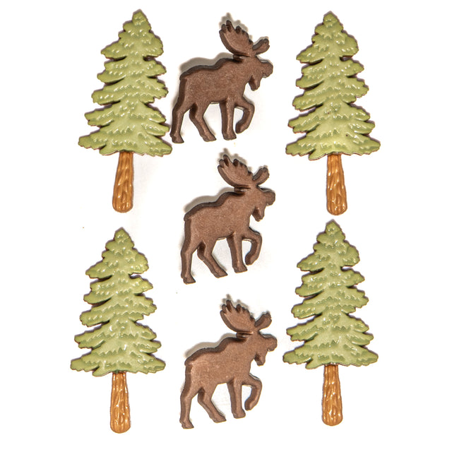 Cabin Cozy Embellishments