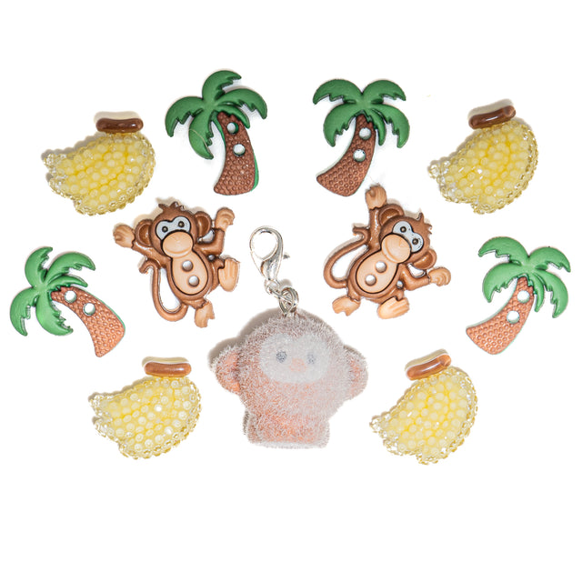 Cheeky Jungle Friends Monkey Embellishment Pack
