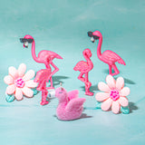Pink Paradise Flamingo Embellishment Pack