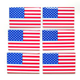 American Flags Craft Buttons