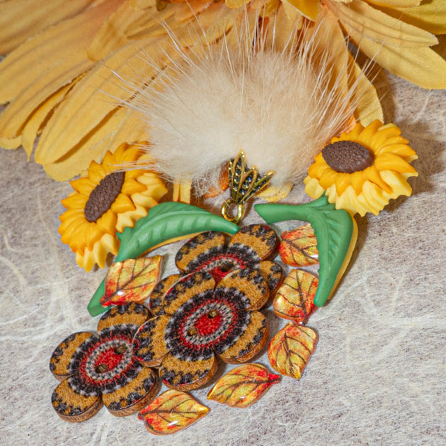Autumn Sunflower Embellishment Pack