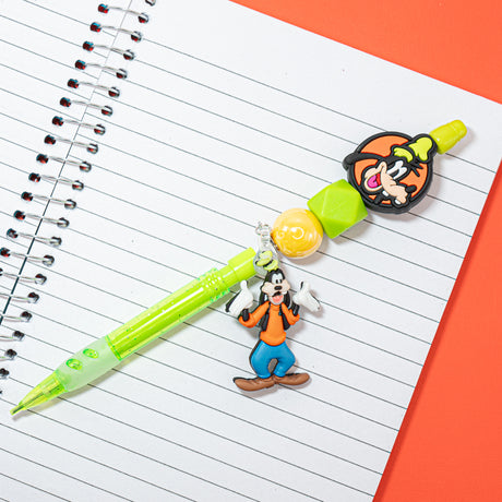 40pcs Disney Mickey Mouse Silicone Acrylic Beads – Perfect for DIY Pencil & Drink Charms