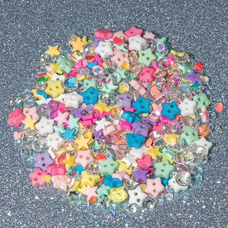Sequin Shaker Embellishment Mix in Star Power