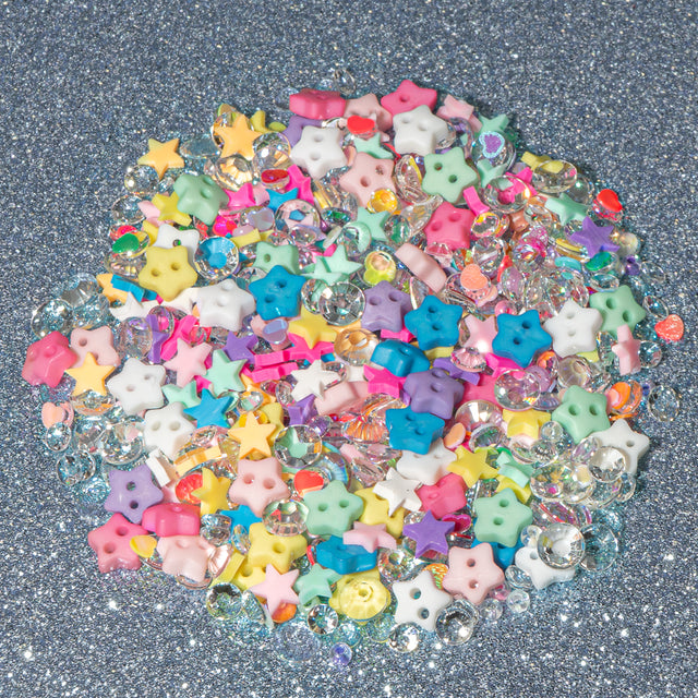 Sequin Shaker Embellishment Mix in Star Power