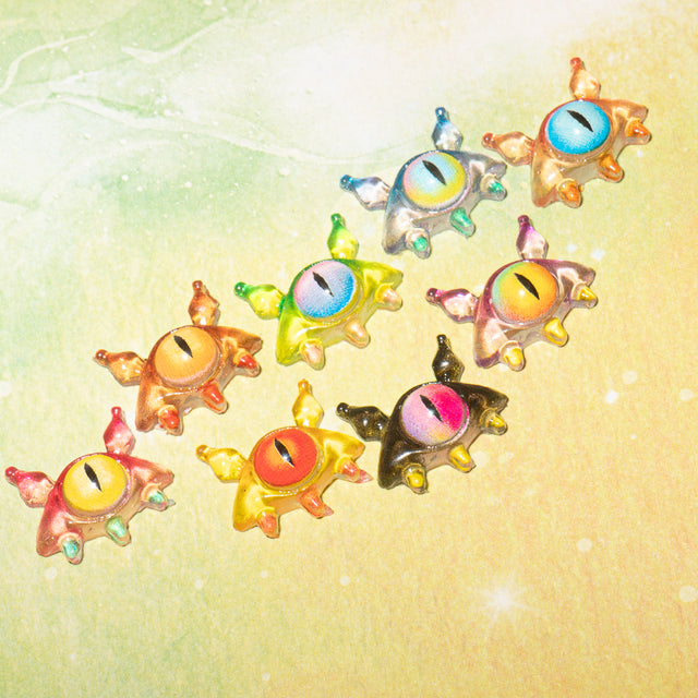 Space Invaders Alien Resin Embellishments