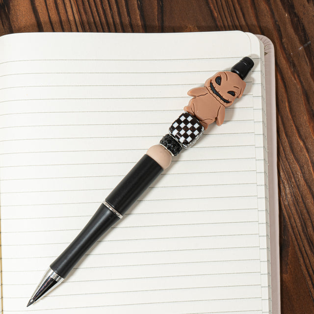 40pcs Halloween Silicone Acrylic Beads – Perfect for DIY Pencil & Drink Charms