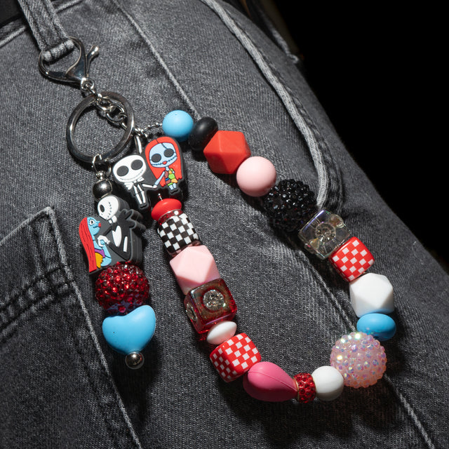 40pcs Halloween Silicone Acrylic Beads – Perfect for DIY Pencil & Drink Charms