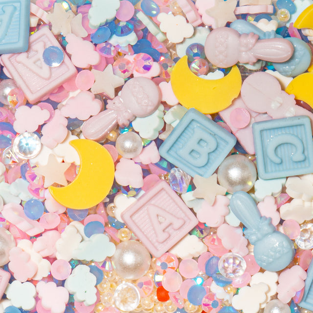 Sequin Shaker Embellishment Mix in Baby Shower