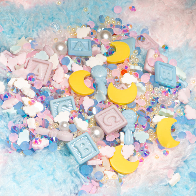 Sequin Shaker Embellishment Mix in Baby Shower