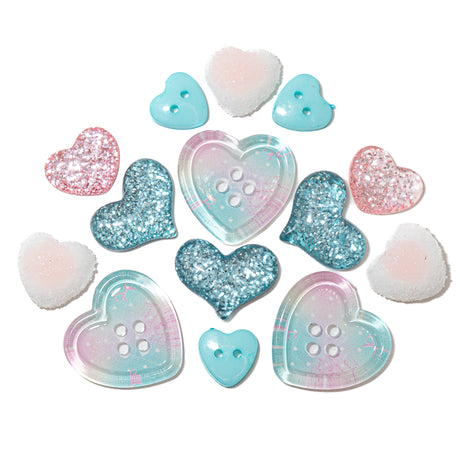 Cotton Candy Dreams Craft Embellishment Mix