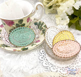 Dressmakers Woven Pendants Multi Color Pastel