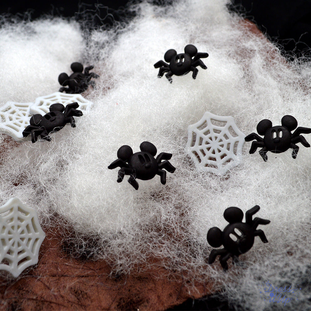 Welcome To Our Web Halloween Themed Spider Embellishments