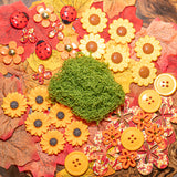 Autumn Harvest Wreath Craft Kit 50+ Pieces