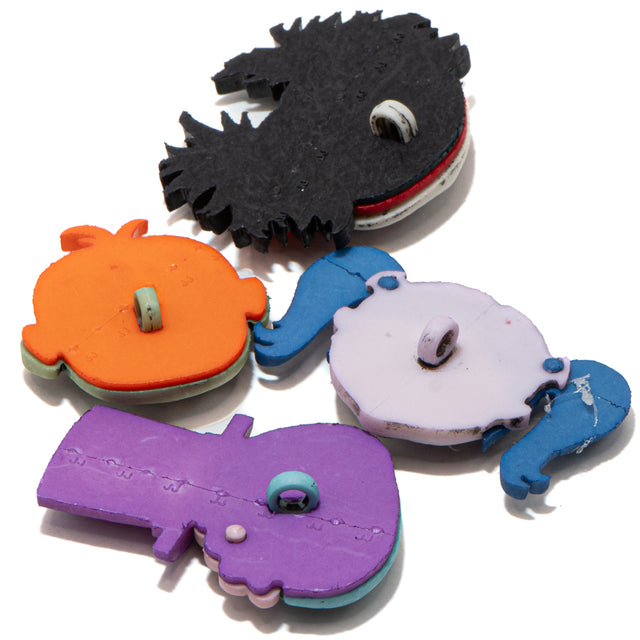 Zany Zombies Googly Eye Fun Monster Themed Buttons