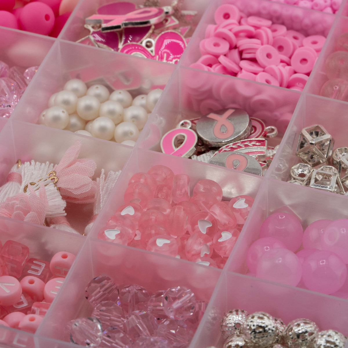 Pink Beads for Jewelry Making