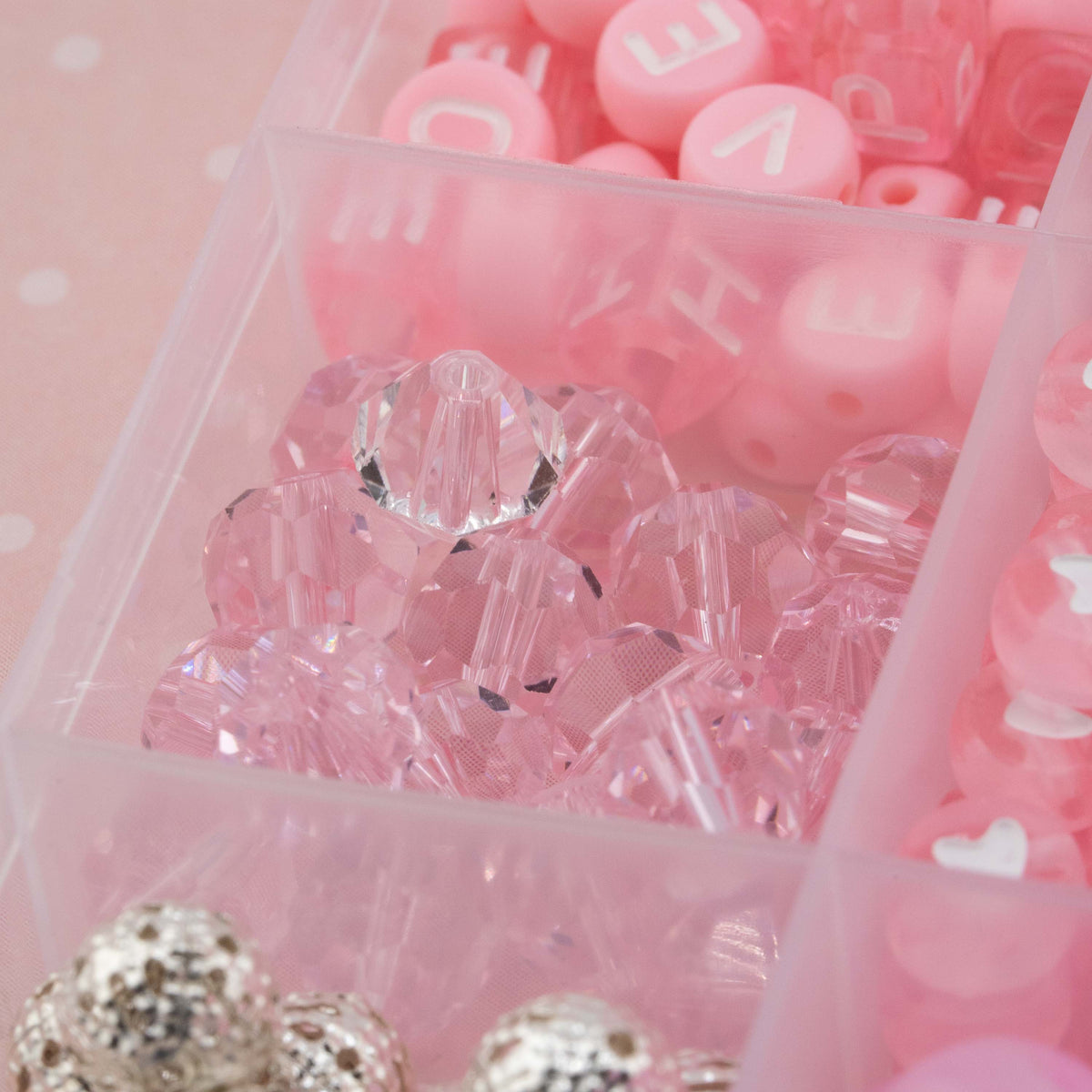 BCA Ultimate Bead Box for Jewelry Making (Elastic Cord Included!)