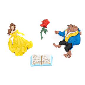 Disney beauty and the beast themed craft embellishments