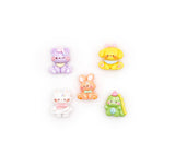 Bitty Babies Cute Animal Craft Embellishments in pastels