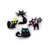 Gatos asustados