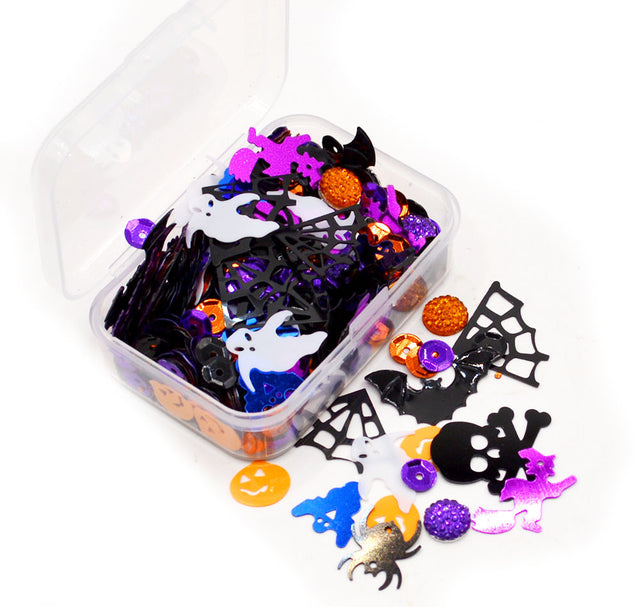 Sequin Shaker Embellishment Mix In A Ghoul Time