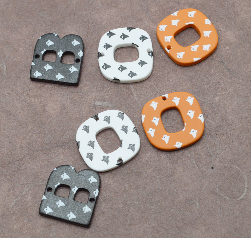 BOO Letter Flat Back Halloween Craft Embellishments
