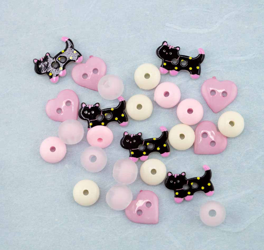 Purr-fect DIY Button Bracelet Kit