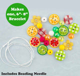 Citrus Grove DIY Button Bracelet Kit