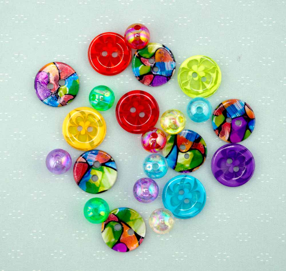 Mosaic DIY Button Bracelet Kit