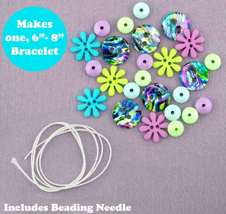 Blooming Breeze DIY Button Bracelet Kit
