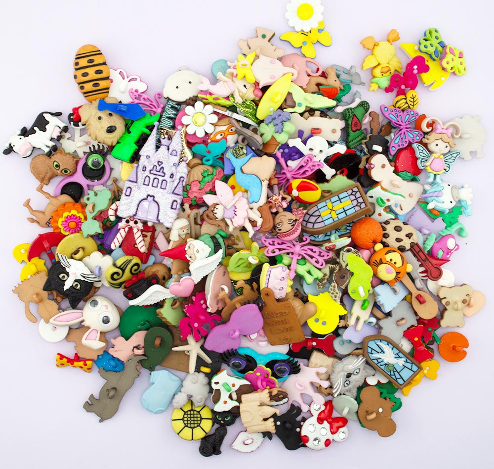 Mystery Mix Loop Back Buttons Half Pound