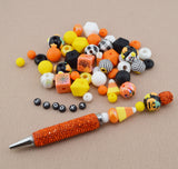 Candy Corn Cutie Beadable Pen & Keychain Kit
