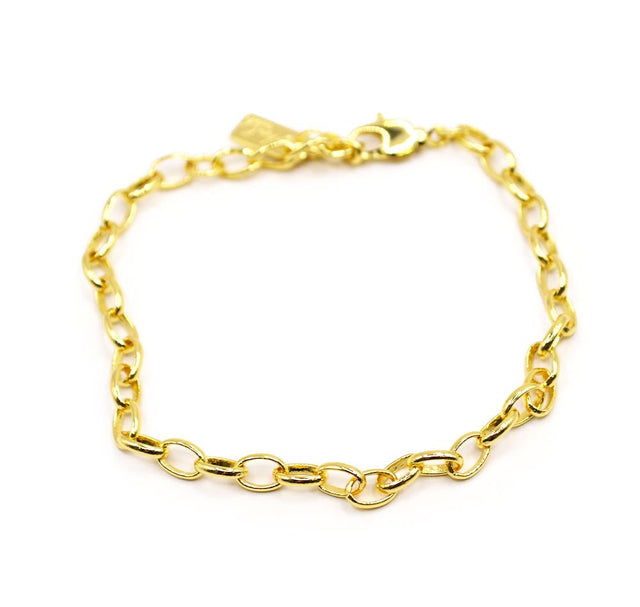 Cha-Cha-Ching Bracelet Base in Bright 18K Gold