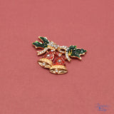 Sparkling rhinestones and enamel detailing add to holiday crafts and jewelry projects