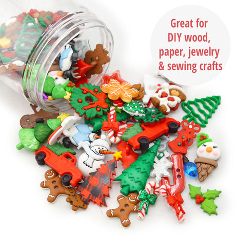 Color Jars in Holiday Magic Mix 80 Piece Assortment