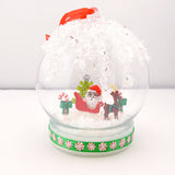 Christmas Eve Red Green Tree Stocking Santa Holiday Themed Buttons