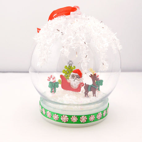 Christmas Eve Red Green Tree Stocking Santa Holiday Themed Buttons