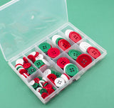 Christmas Button Frame DIY Assortment
